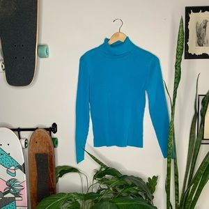 St. John’s Bay Blue Turtleneck L